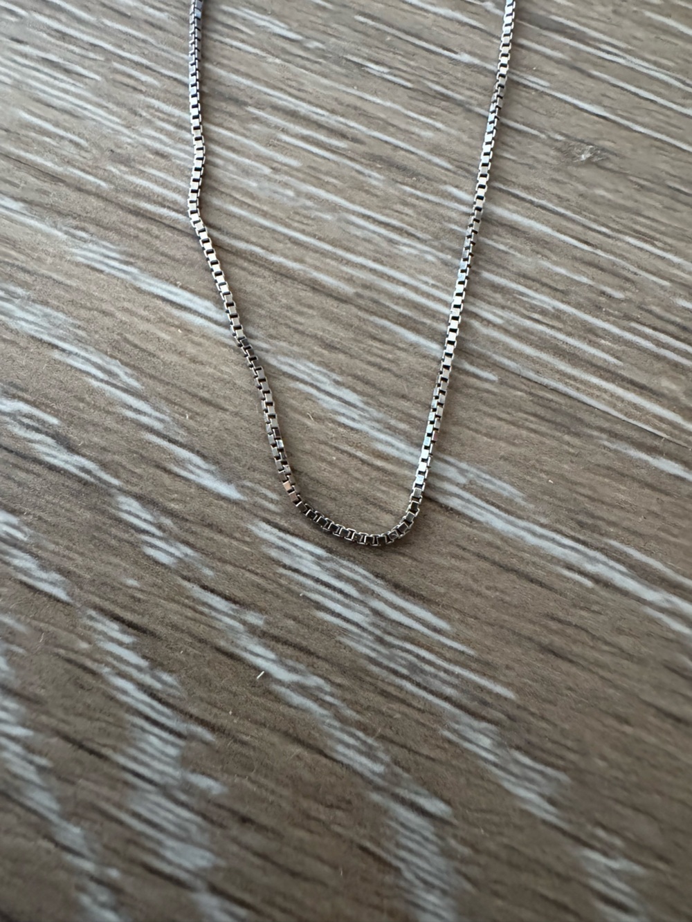 Sterling silver Box chain spring ring clasp